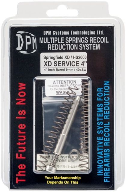 DPM Springfield Armory XD/HS 2000 Service 4in Barrel Mechanical Recoil Reduction System Stainless - Dpm