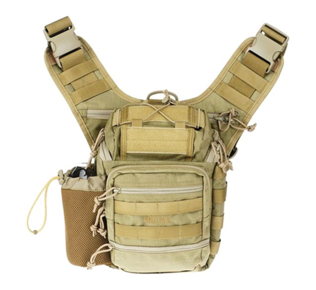 Drago Gear Ambidextrous Shoulder Pack Tan DRA - Drago Gear