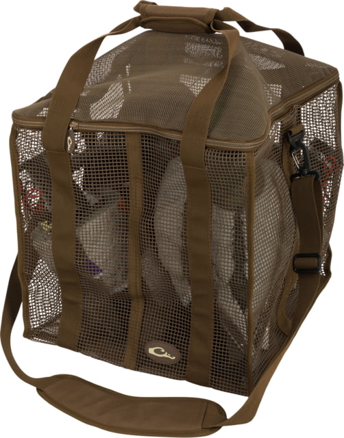 Drake Waterfowl  Decoy Bag Floater 4 Slot Motion Brown Vinyl-Coated Mesh