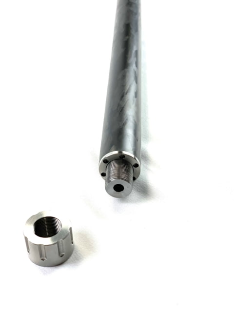 Dreadtec Ruger Precision Pre-Fit Advanced Composite Threaded Rifle Barrel .308 Winchester 24in 1-10 Twist  Thread Carbon - Dreadtec