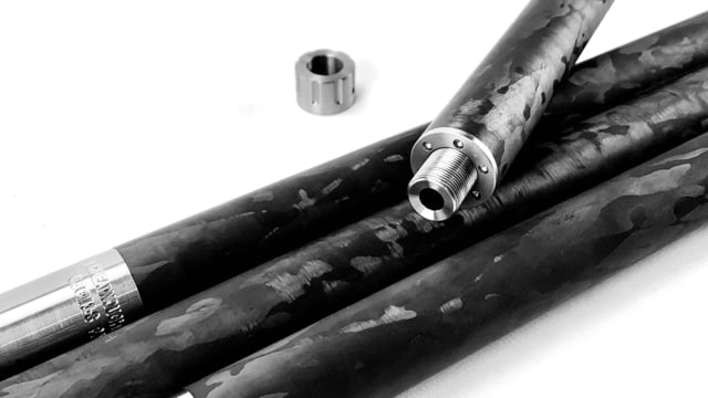 Dreadtec Ruger American Pre-Fit Advanced Composite Threaded Rifle Barrel 300 Winchester Magnum 24in 1-8 Twist  Thread Carbon - Dreadtec