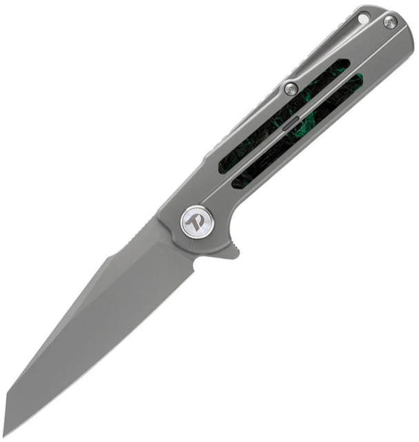 Dreamtech Framelock Ti/CF Green DT - Dreamtech