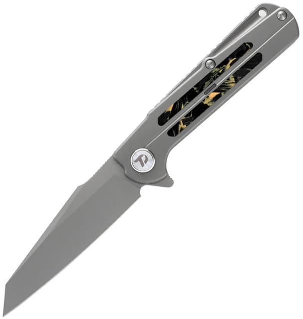 Dreamtech Framelock Ti/CF Yellow DT - Dreamtech