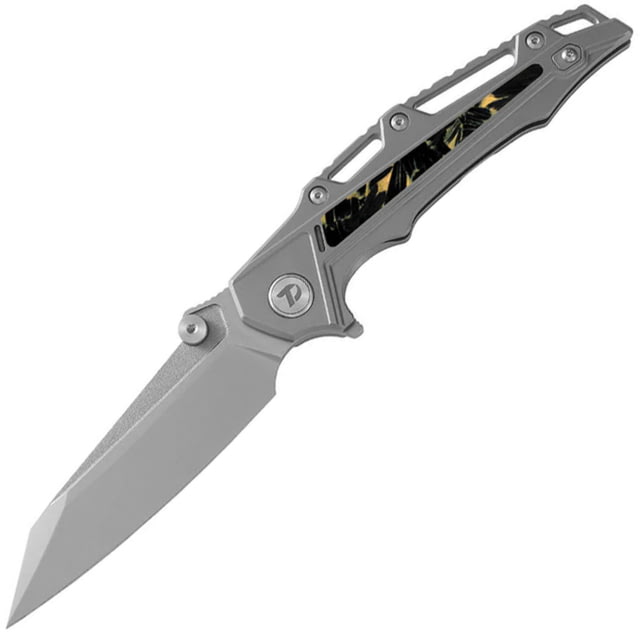Dreamtech Framelock Ti/Yellow CF DT - Dreamtech