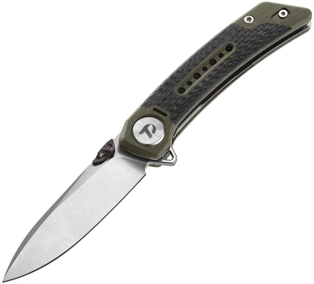 Dreamtech Linerlock CF/G10 Green DT - Dreamtech