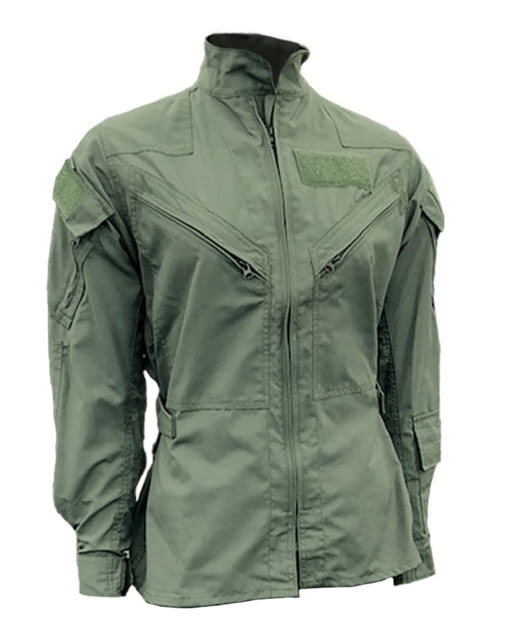 DRIFIRE FORTREX FR 2-Piece Flight Duty Jacket - NAVAIR - Women's Long Sage Green Extra Large - Drifire