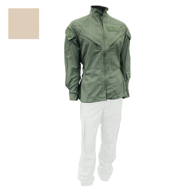 DRIFIRE FORTREX FR 2-Piece Flight Duty Jacket - NAVAIR - Women's Short Tan 499 2XL - Drifire