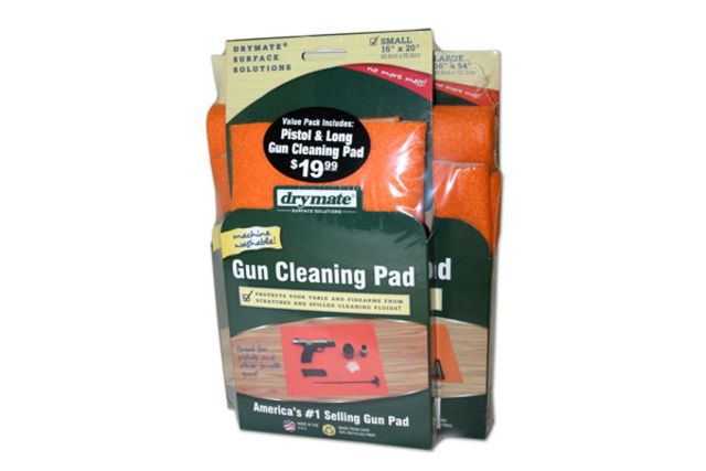 Drymate Small Gun Cleaning Pad Handgun Size Charcoal - Drymate