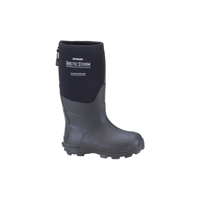Dryshod Arctic Storm Kids Winter Boot Black/Grey 1