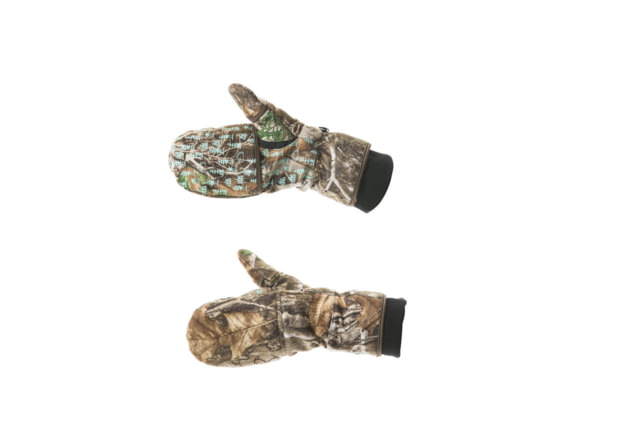 DSG Outerwear Flip Top 3.0 Mitten with Glove Liner Realtree Edge Extra Large - DSG Outerwear
