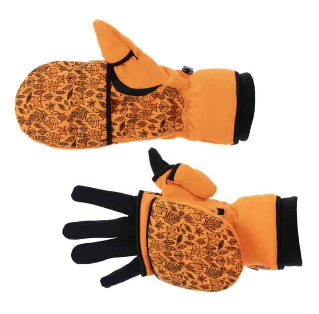 DSG Outerwear Flip-Top 4.0 Mitten with Glove Liner - Women's Blaze Orange Small - Dsg Outerwear