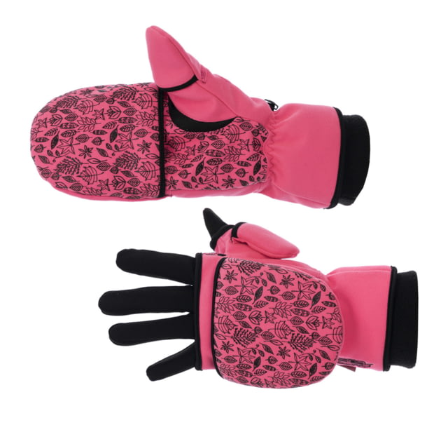 DSG Outerwear Flip-Top 4.0 Mitten with Glove Liner - Women's Blaze Pink Medium - Dsg Outerwear