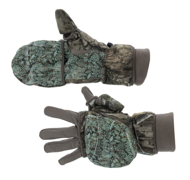 DSG Outerwear Flip-Top 4.0 Mitten with Glove Liner - Women's Realtree Edge Extra Large - Dsg Outerwear