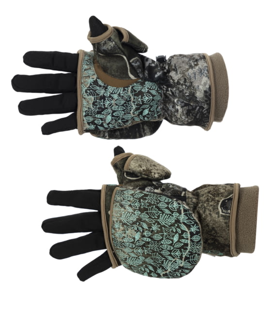DSG Outerwear Flip-Top 4.0 Mitten with Glove Liner - Women's Realtree Excape Extra Large - Dsg Outerwear