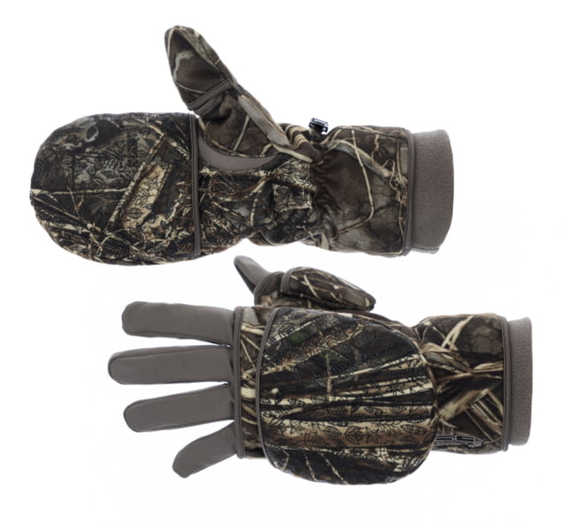 DSG Outerwear Flip-Top 4.0 Mitten with Glove Liner - Women's Realtree Max-7 Extra Small - Dsg Outerwear