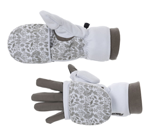 DSG Outerwear Flip-Top 4.0 Mitten with Glove Liner - Women's White Small - Dsg Outerwear