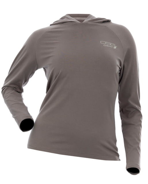 DSG Outerwear Long Sleeve Hooded Bamboo Shirt - Women's Stone Large