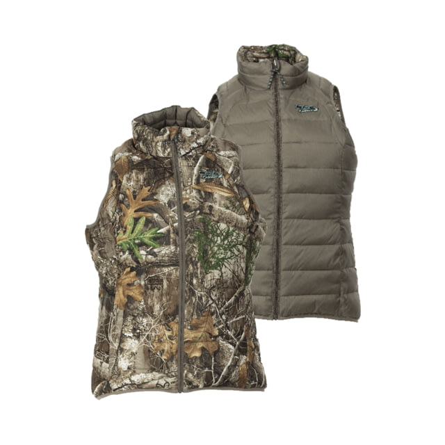 DSG Outerwear Reversible Puffer Vest - Women's Realtree Edge/Stone Extra Large