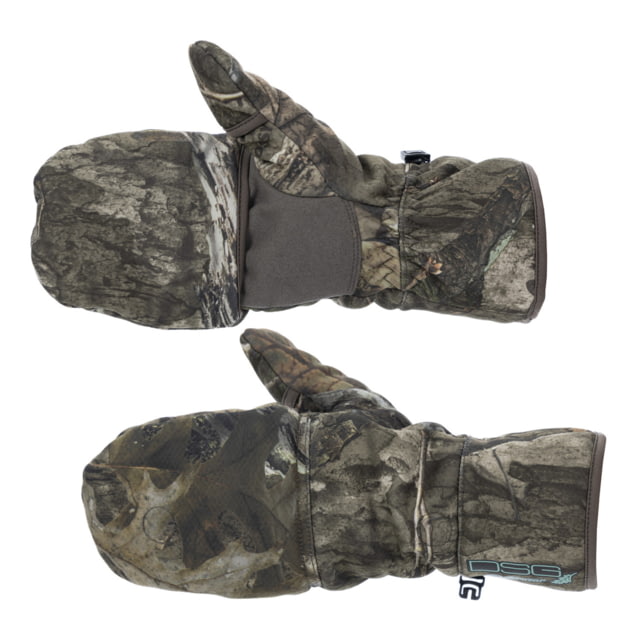DSG Outerwear Sherpa Fleece Flip Top Mitten - Women's Mossy Oak Country DNA Medium - Dsg Outerwear