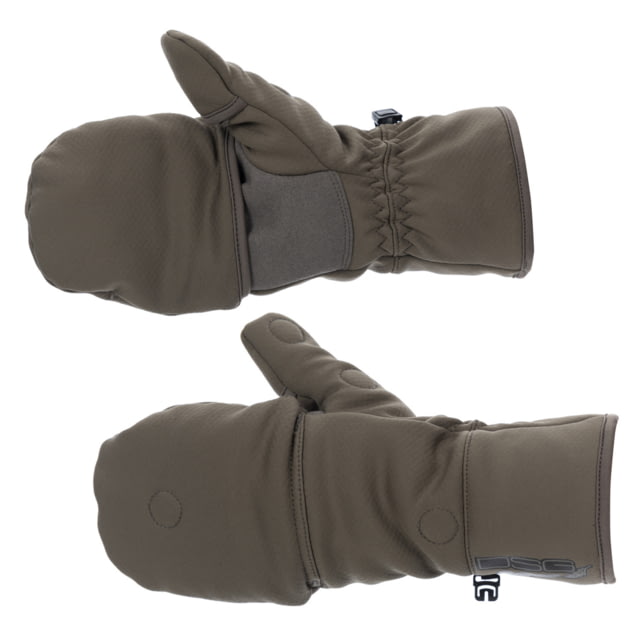 DSG Outerwear Sherpa Fleece Flip Top Mitten - Women's Stone Medium - Dsg Outerwear