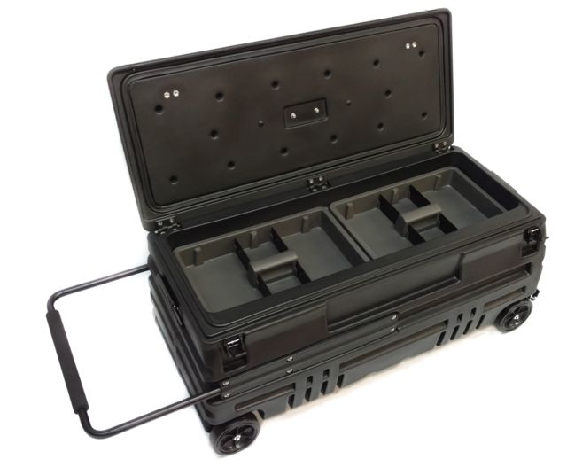 Du-Ha Squad Box w/ Manual Latch - Interior / Exterior Portable and Lockable Storage for Pickup Trucks / Jeeps / Various SUV's Black - Du-Ha