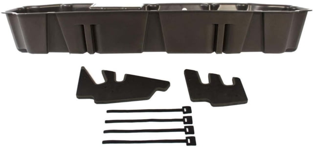 Du-Ha Underseat Storage for 19-22 Chevrolet/GMC Silverado/Sierra Light Duty 20-22 Heavy Duty Crew Cab New Body Style 9.75in Brown - Du-Ha