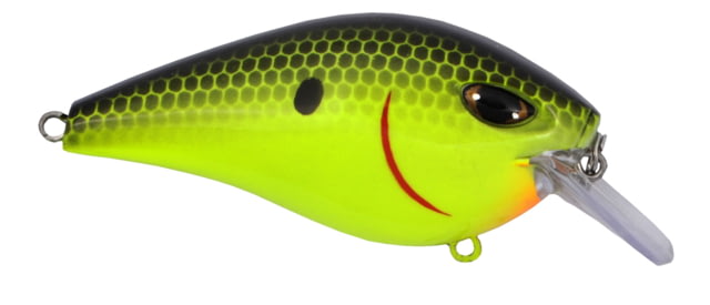 Duckett Fishing Duckett Fishing BD 2.5 Squarebill Crankbait Chartreuse Black Back 2.5 - $9.99 at Optics Planet