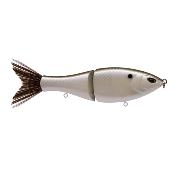 Duckett Fishing Wall Hanger Glide Hard Bait 7in 3oz Pearl Gray Shiner