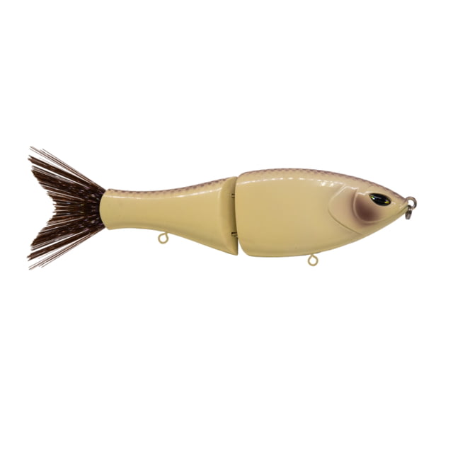 Duckett Fishing Wall Hanger Glide Hard Bait 7in 3oz Yellow Bone
