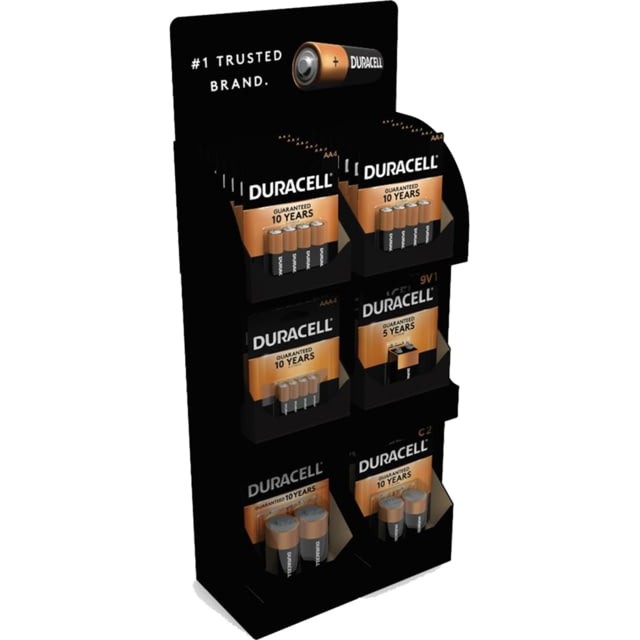 Duracell Coppertop Batteries Counter Display 36 pc. - Duracell