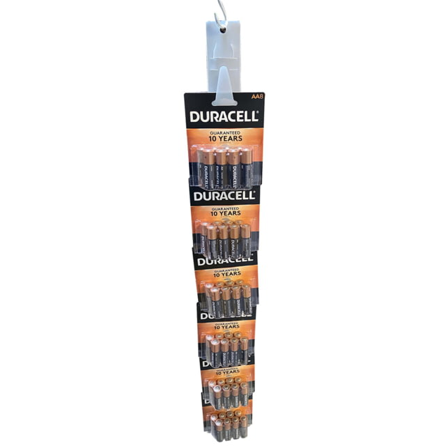 Duracell Coppertop Batteries Strip Clip 24 AA 8 pk. and 12 AAA 8 pks. - Duracell