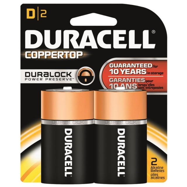 Duracell Coppertop Battery D 2 pk. MN1300B2Z - Duracell