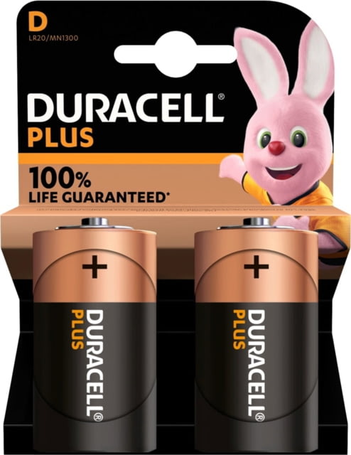 Duracell D-size Alkaline Duracellbatter  Unit CS