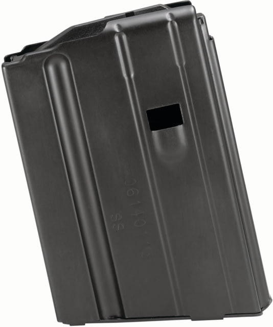 D Duramag Stainless Steel Magazine SS Spring CPD Plate 7.62x39mm 10RD Matte Black/Black 10RD Ammo