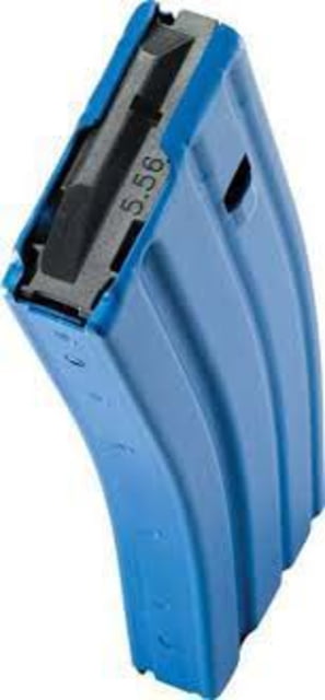 amag Speed AR-15 Rifle Magazine .223 Rem/.300 Blackout/5.56x45mm NATO 30 Round Blue W/ Black Follower Detachable 1 Pack Aluminum 30RD Ammo