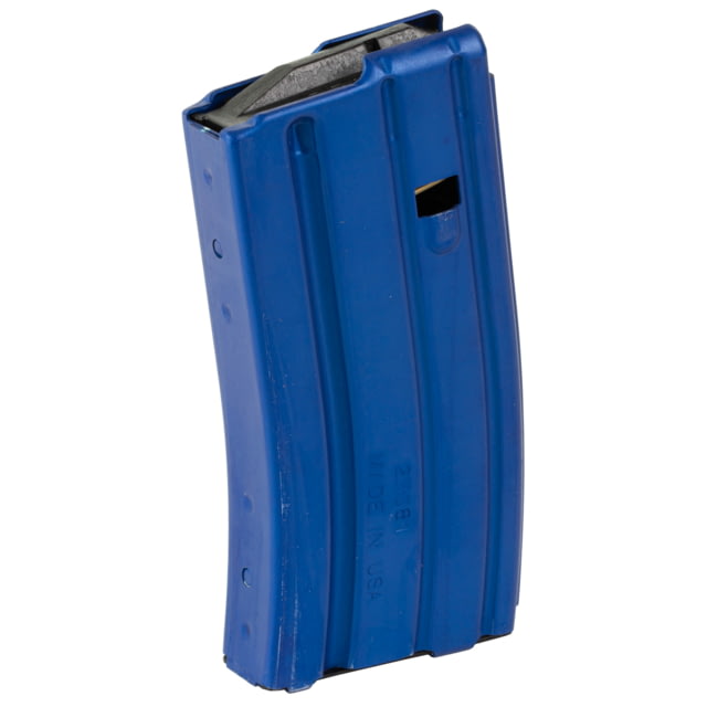 amag Speed AR-15 Rifle Magazine 5.56/.300BLK 20 Round Blue 1 Pack Aluminum 20RD Ammo