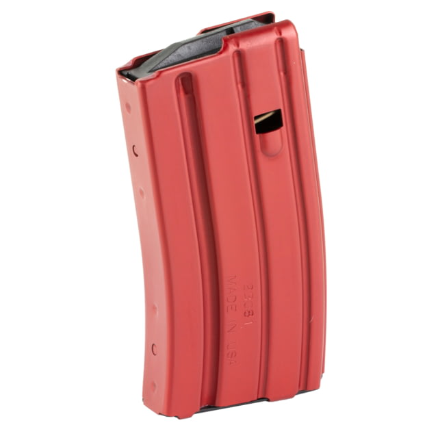 D Duramag AR-15 5.56/300BLK 20 Round Aluminum Rifle Magazine Red Gold/Black 20RD Ammo