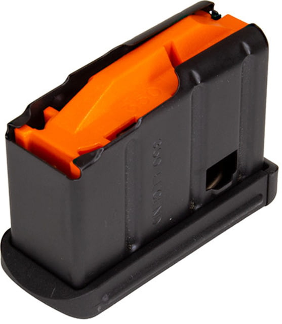 amag Ruger American Rifle .223/5.56 5 Round Rifle Magazine 50 Pack Black/Orange 5 Ammo
