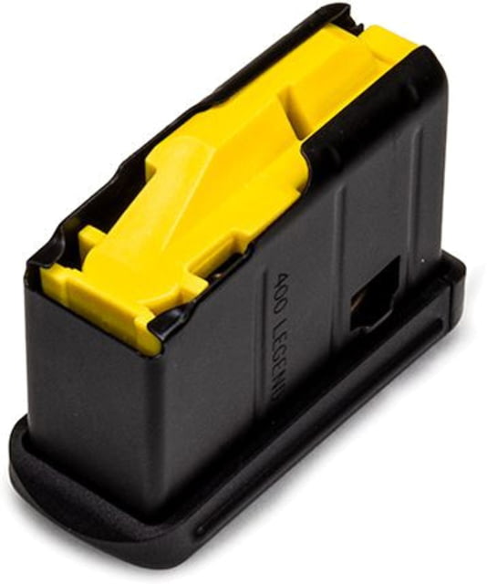 Duramag Ruger American Rifle 400 Legend 4 Round Rifle Magazine 50 Pack Black/Yellow 4
