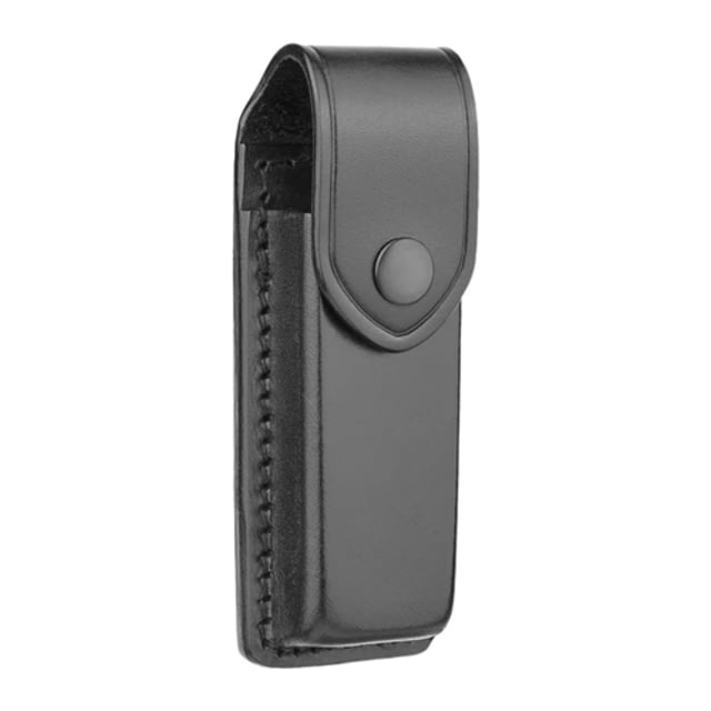 DutyMan Plain Black Leather Single Magazine Holder For 9mm - Dutyman