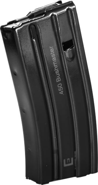 D E-Lander Mags AR-15 .450 Bushmaster 7 Round Rifle Magazine Steel Black 7RD Ammo
