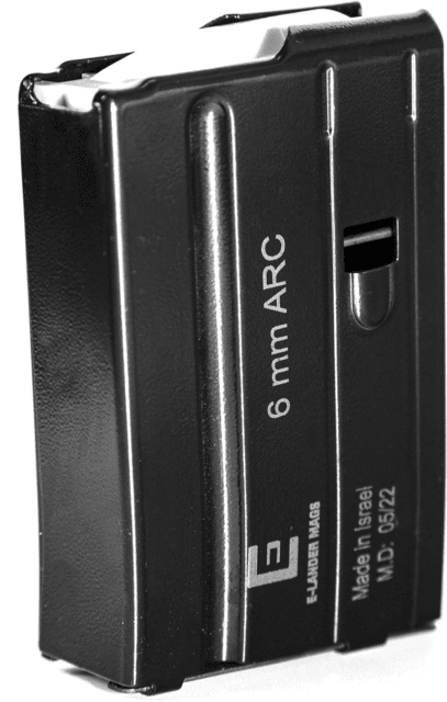 E-Lander Mags AR-15/M16 6mm ARC Rifle Magazine 4 Round Black 4 Round - E-Lander Mags