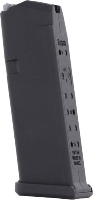 E-Lander Mags Emtan Glock 19 9mm 15 Rounds Black 15 - E-Lander Mags