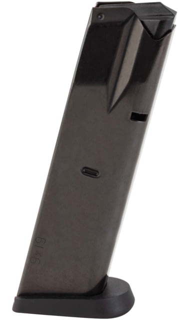 E-Lander Mags Jericho/Tanfoglio/CZ 9mm Luger Blocked Pistol Magazine Blocked To 10 Round Polymer Bottom 16 Round Black - E-Lander Mags