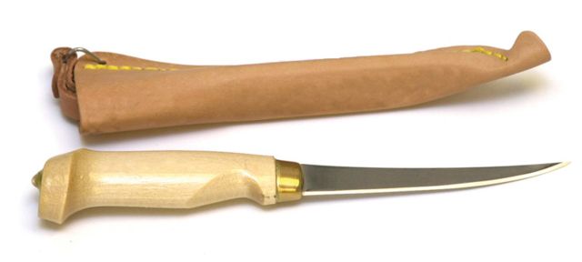 Eagle Claw Fillet Knife4in BladeWood Handle