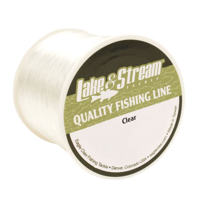 Eagle Claw Lake and Stream Quality Fishing LineClear65yds80lb