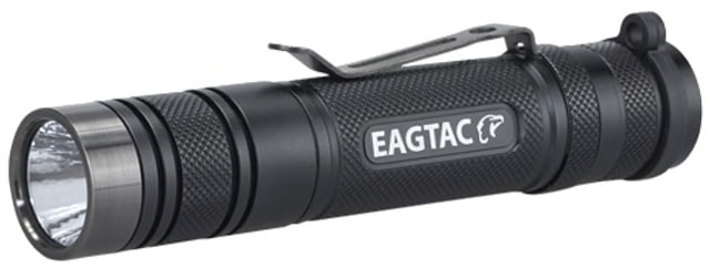 EAGTAC D25LC2 RC Clicky Flashlight XP-G2 S3 LED 599lm1x186502xCR123A Black - Eagtac