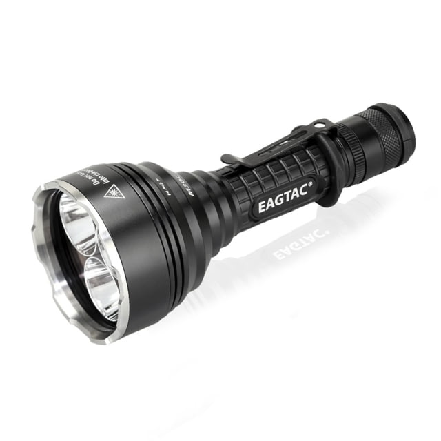 EAGTAC M30LC2-C Flashlight 3 XP-E2 Green R3 LED 750lm Black M30LC2C-3XPE2-BASE-GREEN - Eagtac