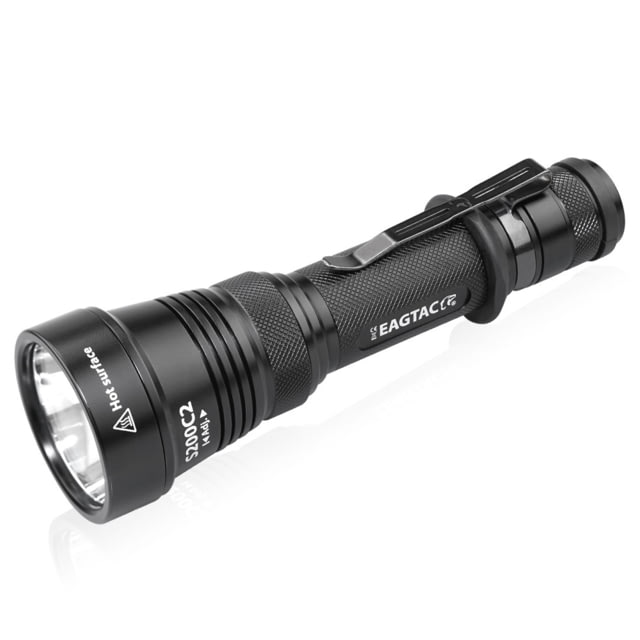 EAGTAC S200C2 Flashlight Weapon Kit XP-L HI V2 NW LED 1018lm Black - Eagtac