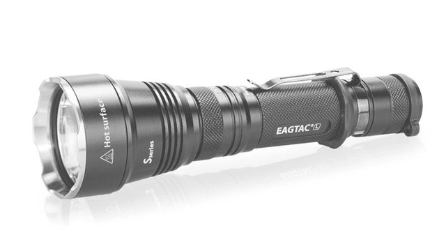 EAGTAC S25L-R Flashlight Kit XHP35 HI NW LED 1750lm Black - Eagtac